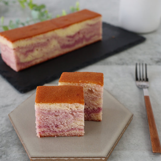 紅芋マーブルケーキ